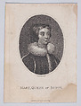 Mary, Queen of Scots, John Chapman British, Stipple engraving