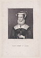 Mary, Queen of Scots, Edward Scriven  British, Stipple engraving, etching and engraving
