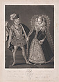 Mary, Queen of Scots and Lord Darnley, Robert Dunkarton  British, Mezzotint; proof