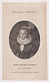 Mary, Queen of Scots (frontispiece, from "Literary Magazine & British Review," volume 2), John Hall  British, Stipple engraving