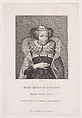 Mary, Queen of Scots, E. Bocquet British, Stipple engraving