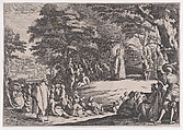 Saint Amond, St. Nicholas, or St. Séverin, Jacques Callot  French, Etching and engraving; fourth state of five (Lieure)