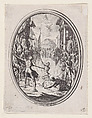 Le Martyre de Saint-Laurent (The Martyrdom of St. Lawrence), Jacques Callot  French, Etching and engraving; third state of three (Lieure)