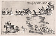 Entrée du Prince de Pfalzbourg (Entrance of the Prince of Pfalzbourg), from "Le Combat a la Barrière", Jacques Callot French, Etching