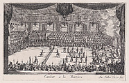 Le Combat (The Combat), from "Le Combat a la Barrière", Jacques Callot French, Etching