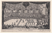 Le Combat (The Combat), from "Le Combat a la Barrière in the Palace at Nancy", Jacques Callot French, Etching