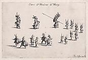Entrée de M. de Macey (Entrance of Monsieur de Macey), from "Le Combat a la Barrière", Jacques Callot French, Etching