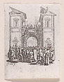 La Présentation au Peuple (The Presentation to the People), from "La Petite Passion" (The Little Passion), Jacques Callot  French, Etching; first state of two (Lieure)