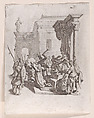 La Condamnation a Mort (Jesus Sentenced to Death), from "La Petite Passion" (The Little Passion), Jacques Callot French, Etching; first state of two (Lieure)