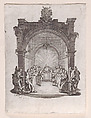 La Cêne (The Last Supper), from "La Petite Passion" (The Little Passion), Jacques Callot French, Etching; first state of two (Lieure)