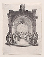La Cène (The Last Supper), from "La Petite Passion" (The Little Passion), Jacques Callot French, Etching; first state of two (Lieure)