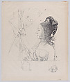 A Trial Plate for Mallarmé's "Un coup de dés" (A Throw of the Dice), Odilon Redon  French, Lithograph