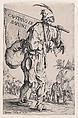 Frontispiece, from "Les Gueux suite appelée aussi Les Mendiants, Les Baroni, ou Les Barons" (The Beggars, also called the Barons), Jacques Callot French, Etching
