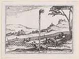 L'Oeil Vigilant (The Watchful Eye), plate 2 from "Lux Claustri ou La Lumière du Cloitre" (The Light of the Cloisters), Jacques Callot  French, Etching; second state of two (Lieure)
