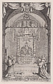 Oval Medallions and Rondels, from "Variae tum Passionis Christi tum vitae beatae Mariae Virginis; Les Mystères de la Passion suite appelée aussi Mystères de la Vie de Jésus et Mystères de la Vie de Jésus et de la Vie de la Ste. Vierge" (The Mysteries of the Passion, also called the Mysteries of the Life of Jesus, and the Mysteries of the Life of Jesus and of the Virgin), Jacques Callot  French, Etching and engraving; first state of two (Lieure)