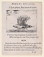 Les Roseaux et Le Vent (The Reed and The Wind), plate 27 from "Lux Claustri ou La Lumière du Cloitre" (The Light of the Cloisters), Jacques Callot  French, Etching and letterpress; second state of two (Lieure)