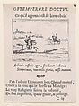 Deux Écuyers (Two Squires), plate 11 from "Lux Claustri ou La Lumière du Cloitre" (The Light of the Cloisters), Jacques Callot French, Etching and letterpress; second state of two (Lieure)