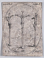 S. Dimas, le bon larron (St. Dismas, The Good Thief), March 25th, from "Les Images De Tous Les Saincts et Saintes de L'Année" (Images of All of the Saints and Religious Events of the Year), Jacques Callot  French, Etching; second state of two (Lieure)
