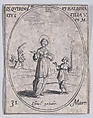 S. Quirin et Ste. Balbine (St. Quirinus and St. Balbina), March 31st, from "Les Images De Tous Les Saincts et Saintes de L'Année" (Images of All of the Saints and Religious Events of the Year), Jacques Callot  French, Etching; second state of two (Lieure)