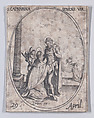 Ste. Catherine de Sienne, vierge (St. Catherine of Siena, Virgin), April 29th, from "Les Images De Tous Les Saincts et Saintes de L'Année" (Images of All of the Saints and Religious Events of the Year), Jacques Callot  French, Etching; second state of two (Lieure)