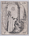 S. Hilaire, évêque (St. Hilary, Bishop), May 5th, from "Les Images De Tous Les Saincts et Saintes de L'Année" (Images of All of the Saints and Religious Events of the Year), Jacques Callot French, Etching; second state of two (Lieure)