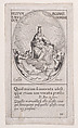 Notre-Dame du Rosaire, La Vierge (Feast of Our Lady of the Rosary), First Sunday in October, scene 10 from Images des Fêtes Mobiles (Images of Moveable Feasts from the Christian Calendar), part of "Les Images De Tous Les Saincts et Saintes de L'Année" (Images of All of the Saints and Religious Events of the Year), Jacques Callot  French, Etching; fourth state of five (Lieure)