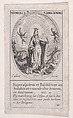 La bienheureuse Vierge Marie triumphant des démons (The Blessed Virgin Mary Triumphing over Demons), scene 11 from Images des Fêtes Mobiles (Images of Moveable Feasts from the Christian Calendar), part of "Les Images De Tous Les Saincts et Saintes de L'Année" (Images of All of the Saints and Religious Events of the Year), Jacques Callot French, Etching; fourth state of five (Lieure)