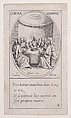 La Sainte-Cène (The Last Supper), Maundy Thursday, scene 2 from Images des Fêtes Mobiles (Images of Moveable Feasts from the Christian Calendar), part of "Les Images De Tous Les Saincts et Saintes de L'Année" (Images of All of the Saints and Religious Events of the Year), Jacques Callot French, Etching; fourth state of five (Lieure)