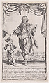 Portrait of Claude Deruet and His Son, Jean, Jacques Callot  French, Etching and engraving; fourth state of five (Lieure)
