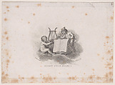 Apollo and Mercury as Infants, Francesco Bartolozzi  Italian, Etching and stipple engraving