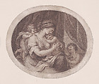 Maternal Love, Francesco Bartolozzi Italian, Etching and stipple engraving