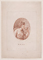 Hebe, Francesco Bartolozzi  Italian, Etching and stipple engraving, printed in brown ink; third state