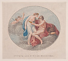 Jupiter and Juno on Mount Ida, Francesco Bartolozzi  Italian, Stipple engraving and etching, printed in color; second state of four