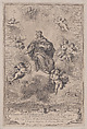 S. Pierre Regalda (S. Pietro d'Alcantara), Francesco Bartolozzi  Italian, Etching and engraving; third state