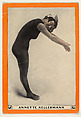 Annette Kellermann, No. 39, Developing the Muscles of Legs, Chest and Stomach, from the Champion Women Swimmers series (T221), issued by Pan Handle Scrap, Pan Handle Scrap Company  American, Commercial color lithograph