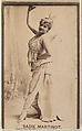 Sadie Martinot, from the Actresses series (N668), Albumen photograph
