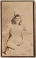 Eileen Karl, from the Actresses series (N668), Albumen photograph