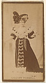 Lillian Russell, from the Actresses series (N668), Albumen photograph