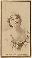 Jennie Goldthwaite, from the Actresses series (N668), Albumen photograph