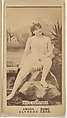 Miss Dempsey, from the Actresses series (N671), promoting Alfreds Pets Tobacco, Albumen photograph