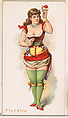 Florette, from the Ballet Queens series (N182) issued by Wm. S. Kimball & Co., William S. Kimball & Company, Commercial color lithograph