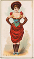 Mignon, from the Ballet Queens series (N182) issued by Wm. S. Kimball & Co., William S. Kimball & Company, Commercial color lithograph