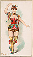 Pearl, from the Ballet Queens series (N182) issued by Wm. S. Kimball & Co., William S. Kimball & Company, Commercial color lithograph