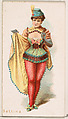 Bettina, from the Ballet Queens series (N182) issued by Wm. S. Kimball & Co., William S. Kimball & Company, Commercial color lithograph