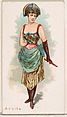 Arvita, from the Ballet Queens series (N182) issued by Wm. S. Kimball & Co., William S. Kimball & Company, Commercial color lithograph