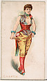 Cozette, from the Ballet Queens series (N182) issued by Wm. S. Kimball & Co., William S. Kimball & Company, Commercial color lithograph