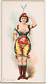 Elvina, from the Ballet Queens series (N182) issued by Wm. S. Kimball & Co., William S. Kimball & Company, Commercial color lithograph