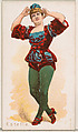 Estelle, from the Ballet Queens series (N182) issued by Wm. S. Kimball & Co., William S. Kimball & Company, Commercial color lithograph