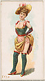 Etta, from the Ballet Queens series (N182) issued by Wm. S. Kimball & Co., William S. Kimball & Company, Commercial color lithograph