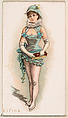Elfina, from the Ballet Queens series (N182) issued by Wm. S. Kimball & Co., William S. Kimball & Company, Commercial color lithograph